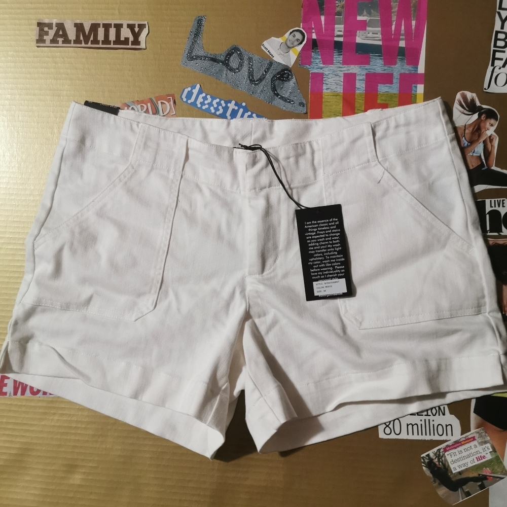 White short